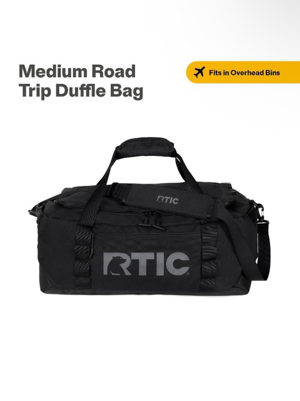 RTIC Outdoors Road Trip Medium 45L
Collapsible Duffle Bag - Black
